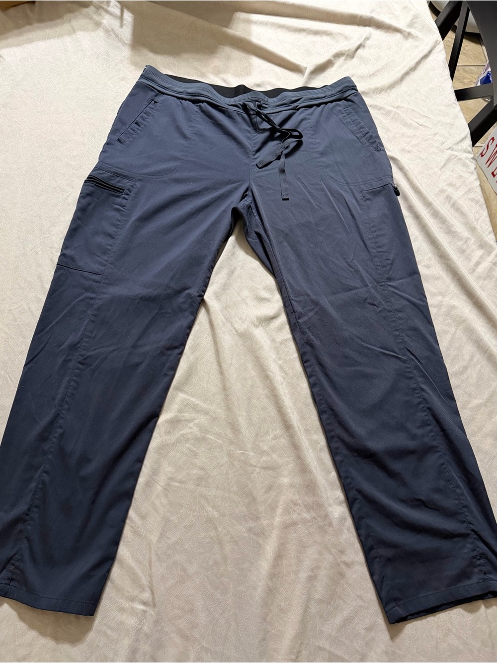 Grey’s Anatomy by Barco Stretch Scrub Pants XL Navy Women Bottoms